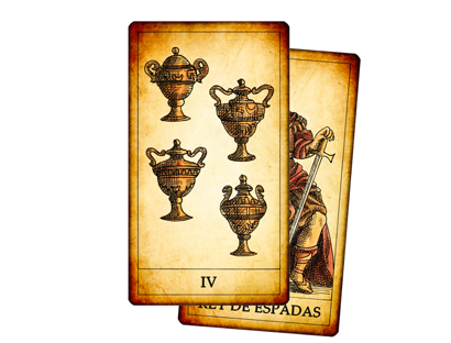 Tarot de los Juegos de la Corte - Arcanos Menores