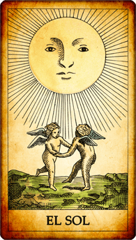 Carta del Tarot “El Sol”