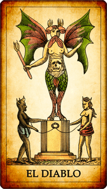 Carta del Tarot “El Diablo”