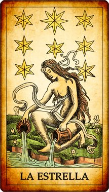 Carta del Tarot “La Estrella”