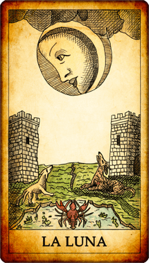 Carta del Tarot “La Luna”