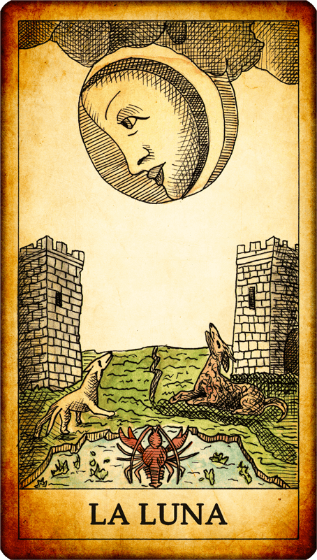 Carta del Tarot “La Luna”