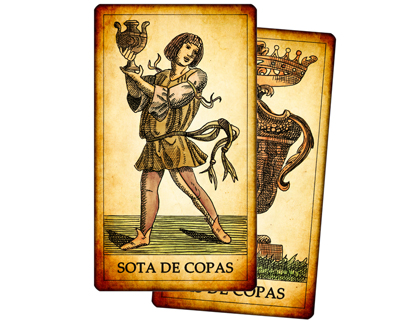 Cartas de Copas del Tarot